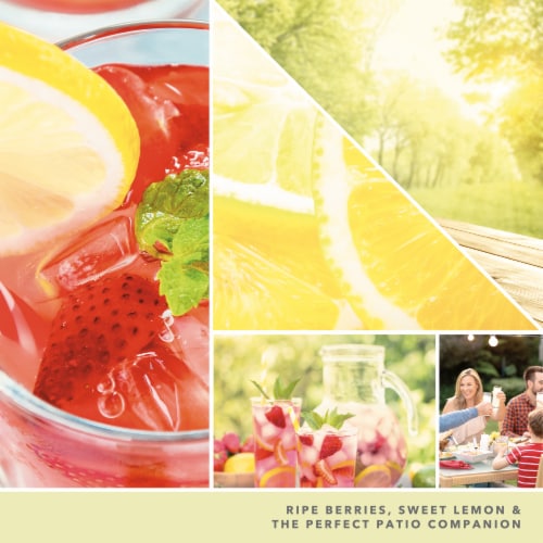 Yankee Candle® Iced Berry Lemonade ScentPlug® Diffuser Refill Perspective: back