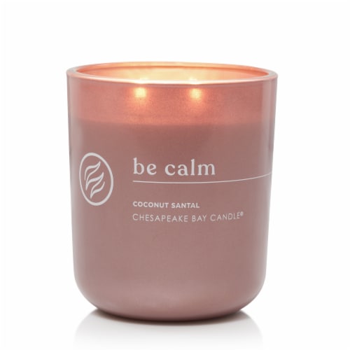 Chesapeake Bay Candle® Be Calm Coconut Santal Perspective: back