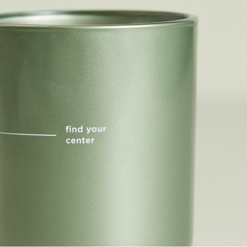Chesapeake Bay® Candle Be Grounded (Tree Moss Juniper) Jar Candle Perspective: back