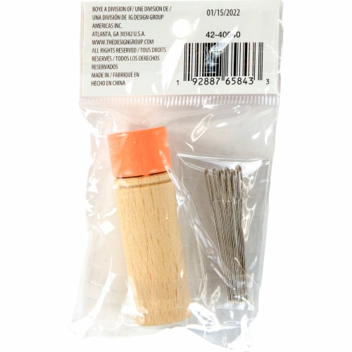 Boye® Wood Container & Yard Needles Perspective: back