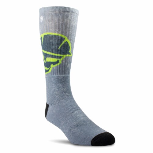 Ariat Work Roughneck Graphic Crew Socks - Large Perspective: back