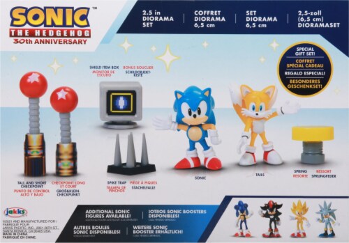 Jakks Pacific Sonic the Hedgehog Diorama Set Perspective: back