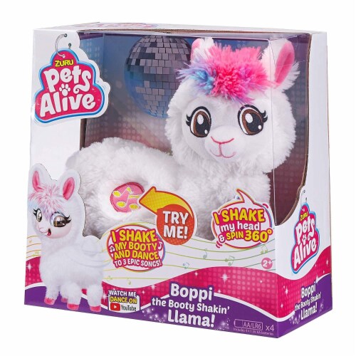 Zuru Pets Alive™ Dancing Boppi Llama Toy Perspective: back