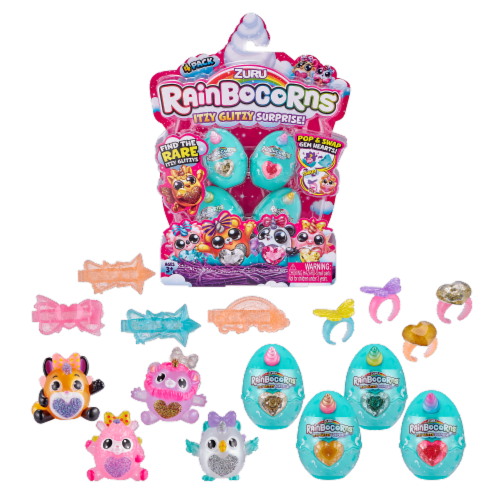 Zuru Rainbocorns Itzy Glitzy Surprise Collectables Perspective: back