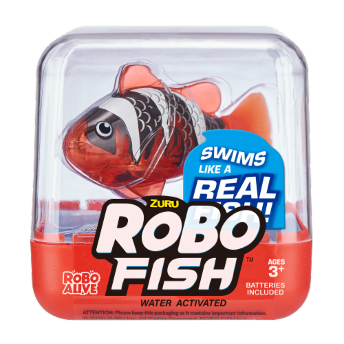 Zuru Robo Fish Water Toy Assortment Perspective: back