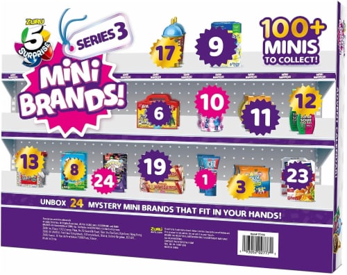 5 surprise mini brands toy version Series 1 (full case of 24 Pack)