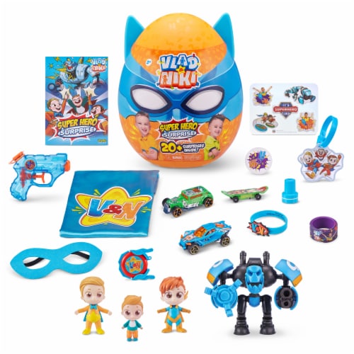 Zuru Vlad & Niki Super Hero Surprise Egg Perspective: back
