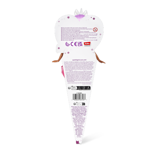 Zuru Sparkle Girlz Cone Doll Perspective: back