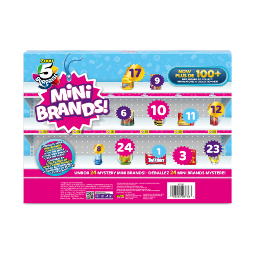Zuru Mini Brands Series 4 Limited Edition Advent Calendar Perspective: back