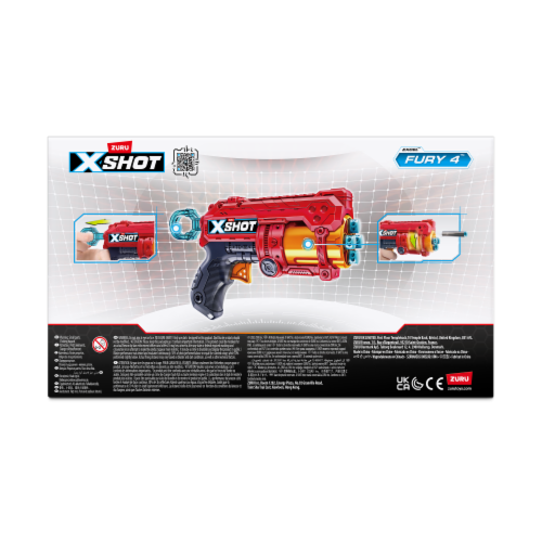 Zuru XSHOT Excel Fury 4™ Blaster Perspective: back