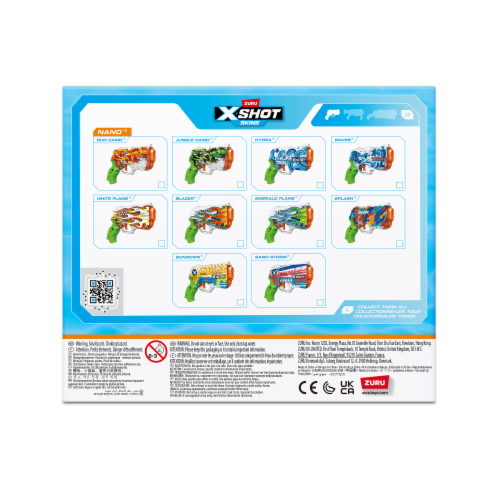 Zuru™ X-Shot Skins Nano Fast-Fill™ Water Gun Perspective: back