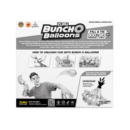 Zuru Bunch O Balloons™ Single Launcher Water Balloons Perspective: back