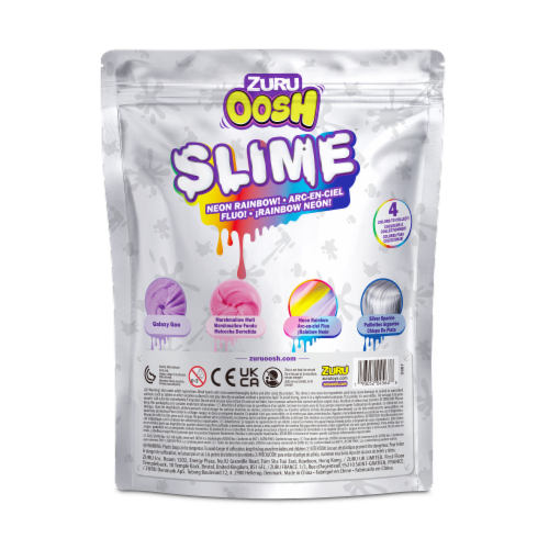 Zuru Oosh™ Slime Foil Bag Perspective: back
