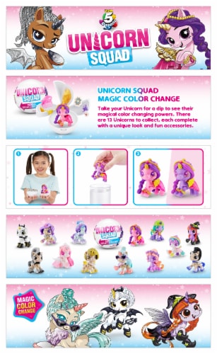 Zuru 5 Surprise Unicorn Squad Series 7 Capsule Perspective: back
