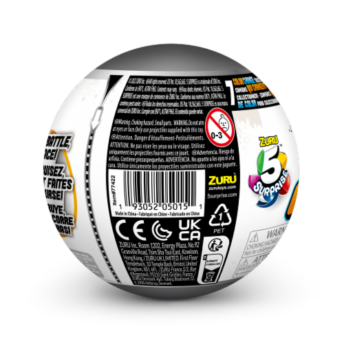 Zuru™ 5 Surprise Monster Trucks Color Change Series 3 Perspective: back