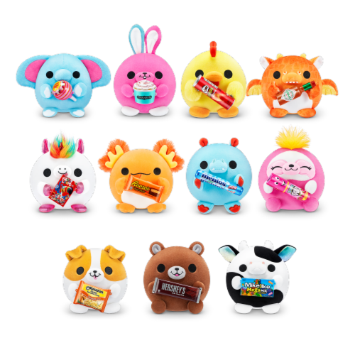 Zuru 5 Surprise Snackles Plush Perspective: back