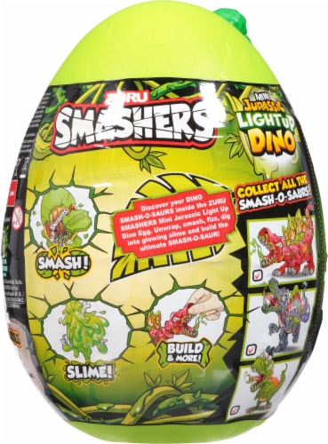 Zuru Smashers Mini Jurassic Light Up Dino Toy - Assorted Perspective: back