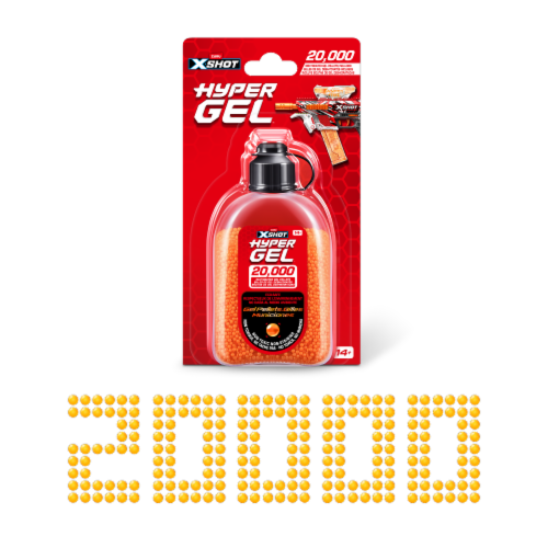 Zuru X-Shot Hyper Gel™ Dehydrated Gel Pellets Refill Perspective: back