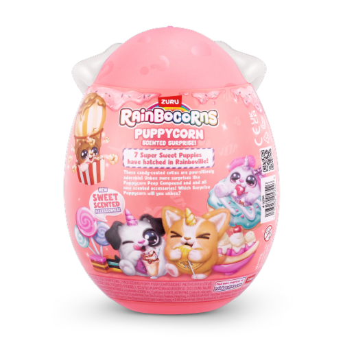 Zuru Puppycorns Rainbocorns Scented Surprise Perspective: back