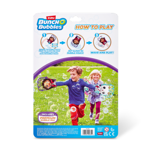 Zuru Bunch O Bubbles Gabby's Dollhouse Glove-A-Bubbles Perspective: back