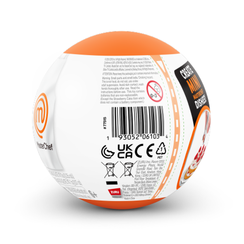 Zuru Mini Brands Master Chef Create Toy Perspective: back