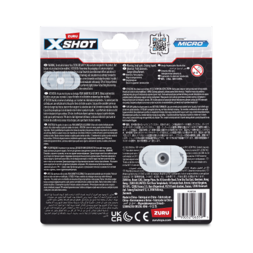 Zuru X-Shot Excel Micro 2.0 Blaster 8 Darts Perspective: back