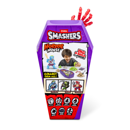 Zuru Smashers Spooky Horror House Perspective: back
