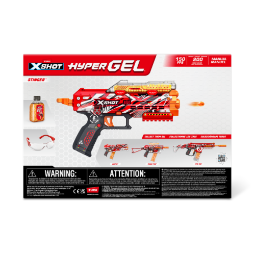 Zuru X Shot Hyper GEL™ Stinger™ Pistol Perspective: back
