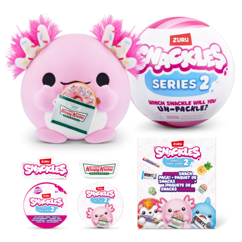 Zuru 5" Snackles Mystery Plush- Styles May Vary Perspective: back