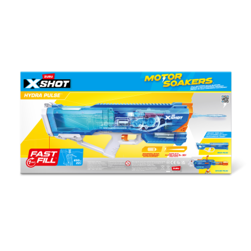 Zuru XSHOT Water Fast Fill™ Motorized Blaster Perspective: back