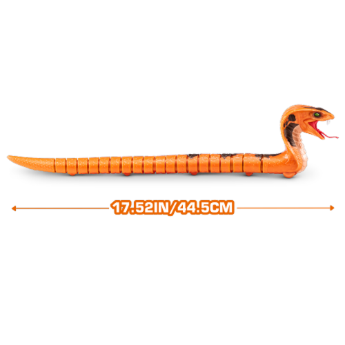 Zuru Robo Alive King Cobra Toy Perspective: back