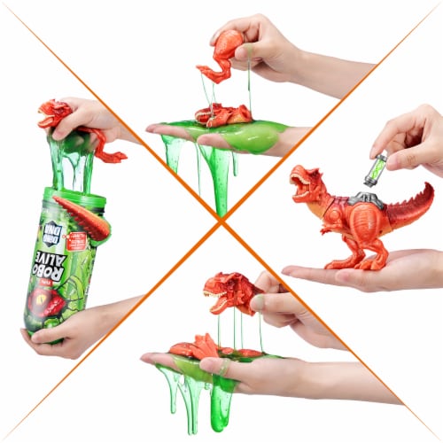Zuru Robo Alive DNA Light-up Helix Spine Dino Toy Perspective: back