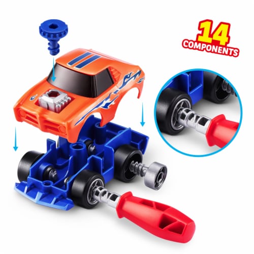 Zuru 5 Surprise Make-A-Racer Set Perspective: back