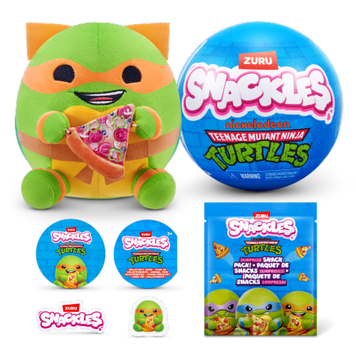 Zuru Snackles Teenage Mutant Ninja Turtles® Mystery Capsule Perspective: back