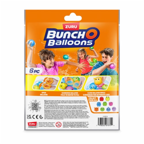Zuru Bunch O Balloons Reusable Water Balloon Pack Perspective: back