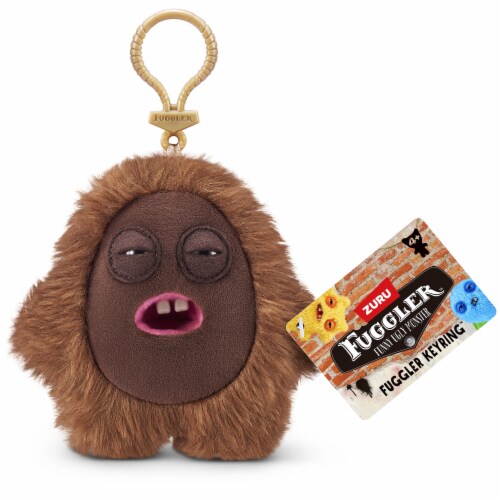 Zuru Fuggle Key Rings™ 5-inch Assortment Series 5 Hedge Grog - Brown Perspective: back