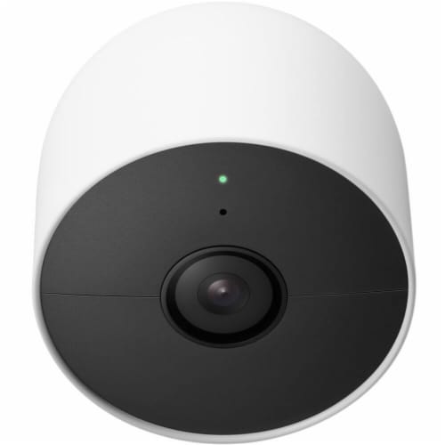 Google Nest Indoor/Outdoor Camera (Battery) - White Perspective: back