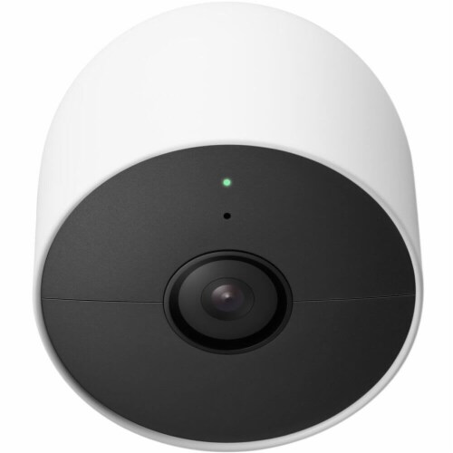 Google Nest Indoor/Outdoor Camera (Battery) - White Perspective: back
