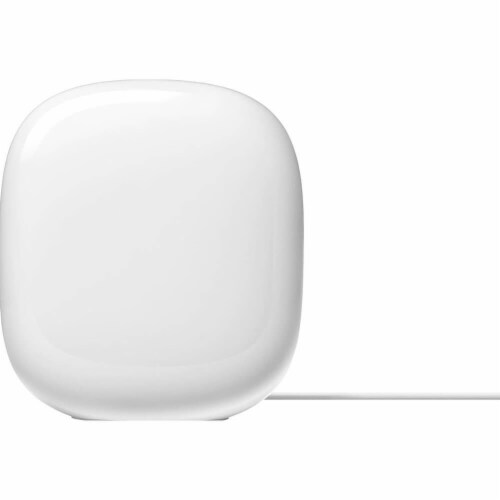 Google Nest GA03689 Wifi Pro 6e AX5400 Mesh Router - 2 Pack - Snow Perspective: back