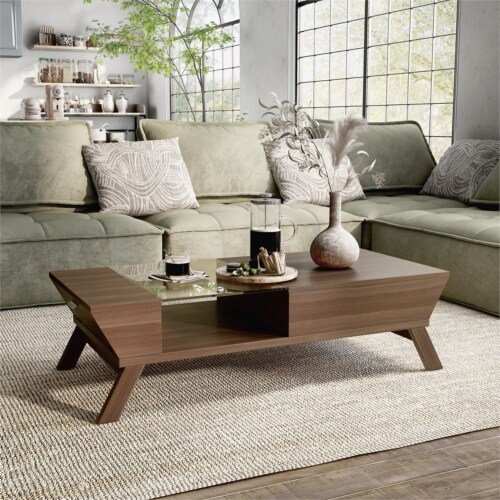 Soto coffee on sale table with storage