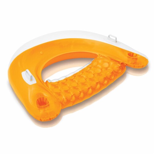 Intex Swimming Pool Lounger (2 Pack) King Kool Swimming Pool Float (2 Pack) Perspective: back