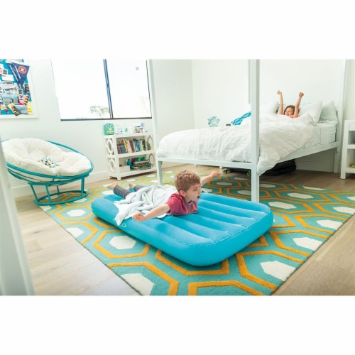 Intex Cozy Kidz Bright & Fun-Colored Inflatable Air Bed w/ Carry Bag (5 Pack) Perspective: back