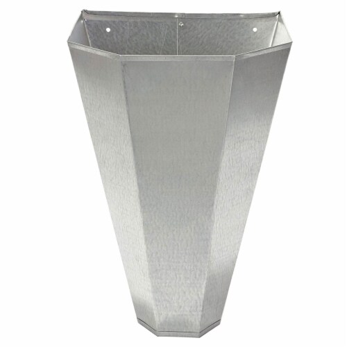 Little Giant RC2 Galvanized Steel Medium Poultry Restraining Cone, (2 Pack) Perspective: back
