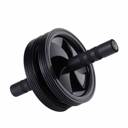 HolaHatha Exercise Fitness Abdominal Core Toner Workout Double Ab Roller Wheel Perspective: back