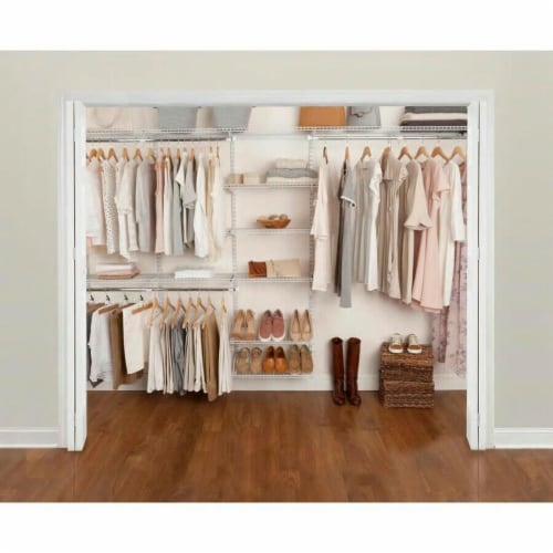 Rubbermaid Configurations 3 Ft. to 6 Ft. No-Cut Adjustable Closet