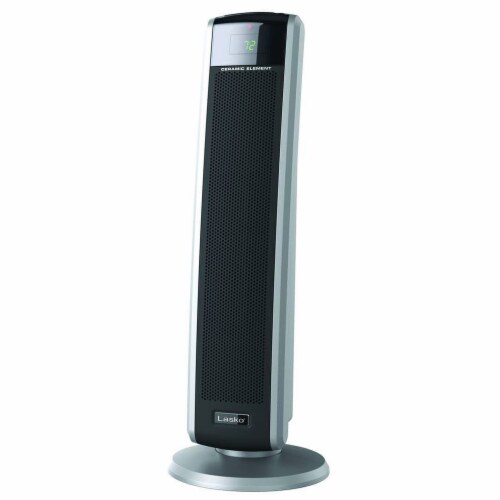 Lasko 5586 Portable 1500W Room Oscillating Ceramic Tower Space Heater