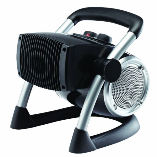 Lasko Pro Portable Electric 1500W Ceramic Utility Room Space Heater (2 Pack) Perspective: back