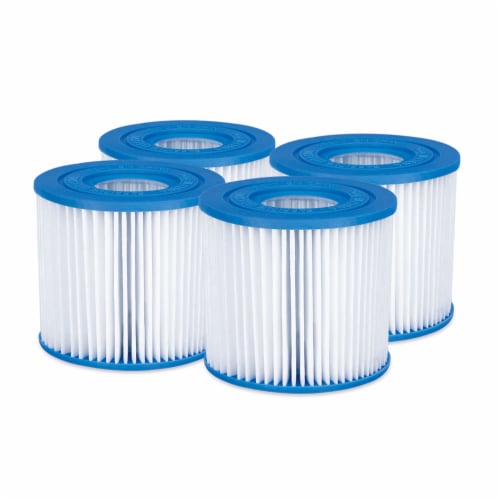 Summer Waves P57000104 Replacement Type D Pool and Spa Filter Cartridge (16 Pk) Perspective: back