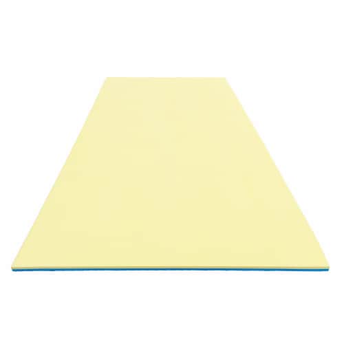 Comfy Floats 12 Foot Water Pad & Comfy Floats Single Person Saddle Pool Float Perspective: back