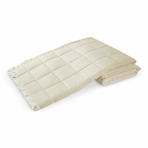 Elite Home 90 x 90 In Down Alternative Throw Blanket Full Queen Ivory 2 Pack 2 Piece Smith s Food and Drug